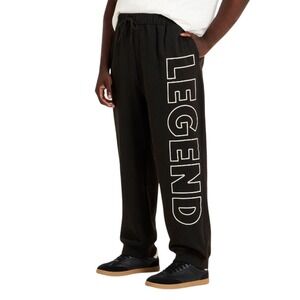 Legendary Rootz Unisex Adult Black Legend Graphic Fleece Joggers Size XL